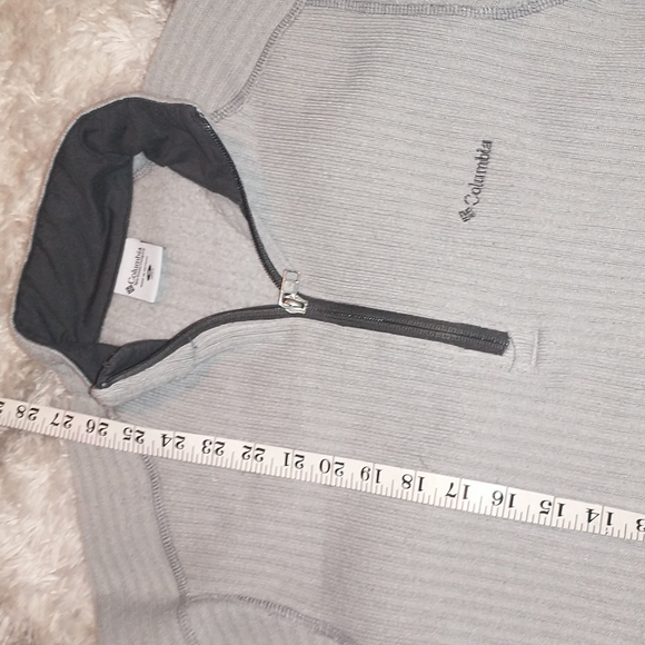 Columbia men's size S pullover 1/3 zip up fleece - Picture 5 of 11